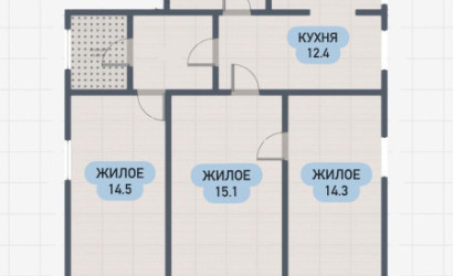 Купить 3-комнатную квартиру, Брест, Пушкинская ул.. Фото 9