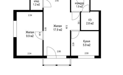 Купить 2-комнатную квартиру, Минск, Осипенко ул., 26 (Центральный район). Фото 16