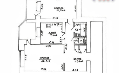 Купить 2-комнатную квартиру, Молодечно, Великий Гостинец ул., 94. Фото 13