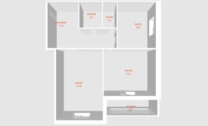 Купить 2-комнатную квартиру, Минск, Геологическая ул., 61/Б (Партизанский район). Фото 38