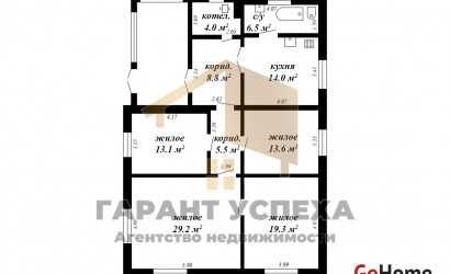 Купить дом, Тельмы-1, Тельминский с/с, 14.73 соток. Фото 19