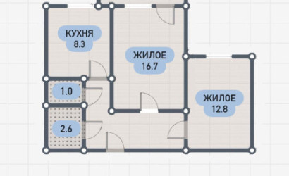 Купить 2-комнатную квартиру, Брест, Красногвардейская ул.. Фото 2