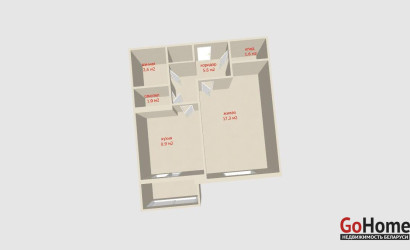 Купить 1-комнатную квартиру, Минск, Шаранговича ул., 44(Фрунзенский район). Фото 1