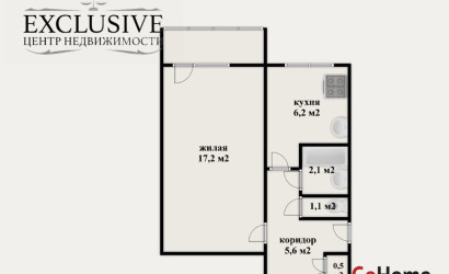 Купить 1-комнатную квартиру, Минск, Берута ул., 6/4(Фрунзенский район). Фото 11