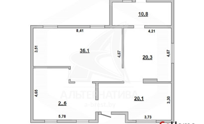 Купить дом, Медно, Знаменский с/с, 16.27 соток. Фото 1