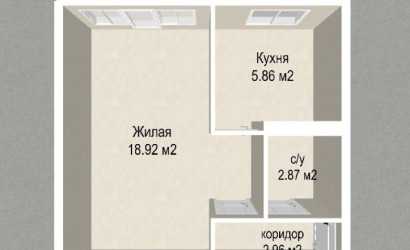 Купить 1-комнатную квартиру, Минск, Васнецова ул., 13 (Заводской район). Фото 11