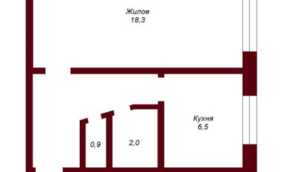 Купить 1-комнатную квартиру, Брест, ул. Суворова, д. . Фото 9