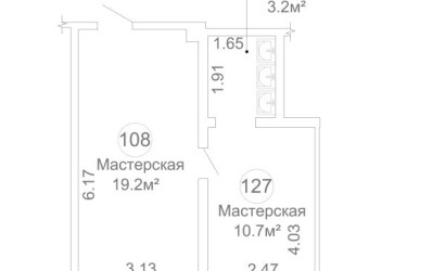 Аренда помещения, Минск, Инженерная ул., 22, от 319 до 352.1 кв.м.. Фото 13