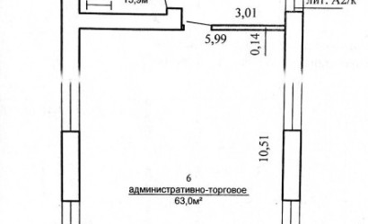 Аренда торгового помещения, Лида, Советская ул., 29/а, 79.1 кв.м.. Фото 2