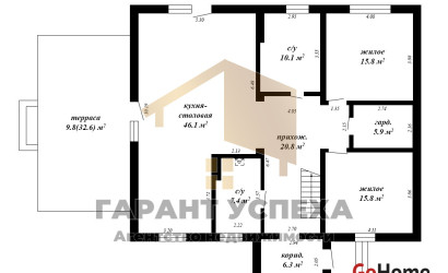 Купить дом, Брест, ул. Сергея Смирнова писателя, 12.11 соток. Фото 18