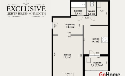 Купить 1-комнатную квартиру, Минск, Панченко ул., 68 (Фрунзенский район). Фото 15