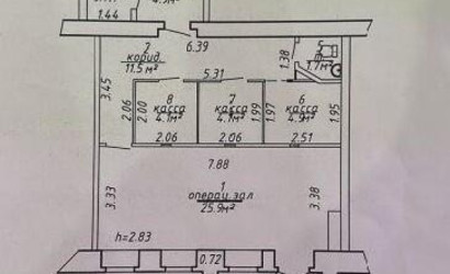 Аренда торгового помещения, Витебск, Фрунзе просп., 17/а,  60.2 кв.м.. Фото 6