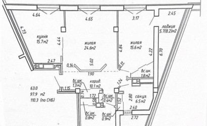 Купить 3-комнатную квартиру, Минск, Скрыганова ул., 16 (Фрунзенский район). Фото 26