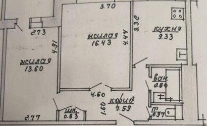 Купить 2-комнатную квартиру, Витебск, Победы просп., 43. Фото 11