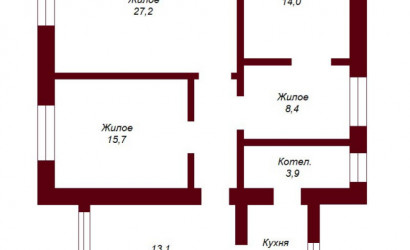 Купить коттедж, Жабинка, Филипука, 8 соток. Фото 12