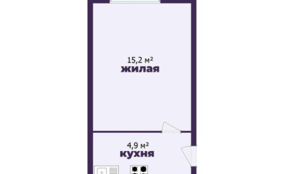 Купить 1-комнатную квартиру, Молодечно, Маркова ул., 10. Фото 9