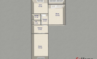 Купить 2-комнатную квартиру, Гатово, Металлургическая ул., 20/4. Фото 34