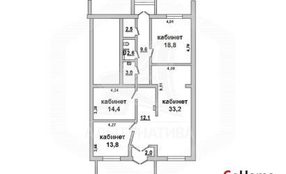 Продажа офиса, Брест, Киевка,  112 кв.м.. Фото 12