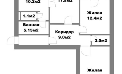 Купить 3-комнатную квартиру, Минск, Кунцевщина ул., 17 (Фрунзенский район). Фото 29