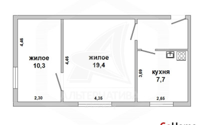 Купить 2-комнатную квартиру, Каменец, , . Фото 1