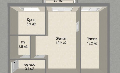 Купить 2-комнатную квартиру, Минск, Козлова ул., 23/а (Первомайский район). Фото 1