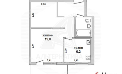 Купить 1-комнатную квартиру, Брест, Центр, ул. Гоголя. Фото 19