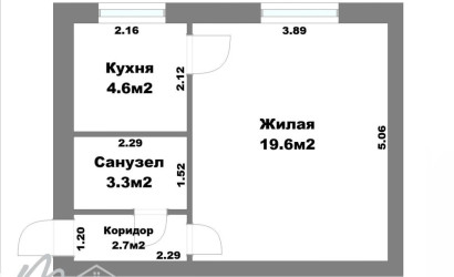Купить 1-комнатную квартиру, Минск, Коржа ул., 6 (Московский район). Фото 1