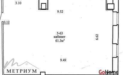 Аренда офиса, Минск, Фабрициуса ул., 8/Б/1, 61.3 кв.м.. Фото 3