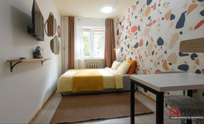 Снять 1-комнатную квартиру на сутки, Могилев, ул. Космонавтов, д. 8. Фото 1