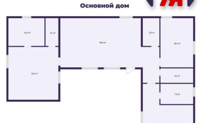 Купить коттедж, Крыжовка, Лесная ул., 9.1 соток. Фото 17