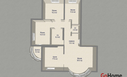 Купить 4-комнатную квартиру, Минск, ул. Кольцова, д. 19А (Советский район). Фото 19