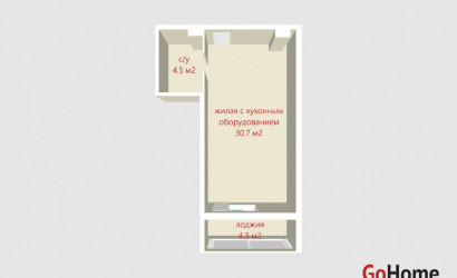 Купить 1-комнатную квартиру, Минск, Макаенка ул., 12/Е (Первомайский район). Фото 26