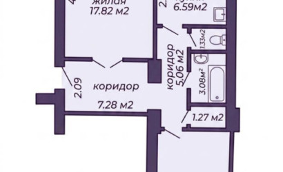 Купить 2-комнатную квартиру, Минск, Свердлова ул., 26(Октябрьский район). Фото 31
