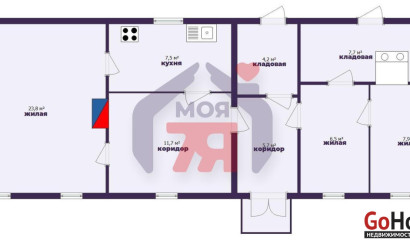 Купить дом, Адамовичи, Совхозная ул., 25 соток. Фото 15