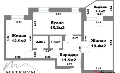 Купить 2-комнатную квартиру, Минск, Громова ул., 26 (Московский район). Фото 31