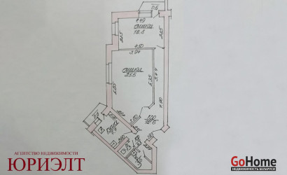 Купить 2-комнатную квартиру, Витебск, Воинов-Интернационалистов, 32. Фото 16