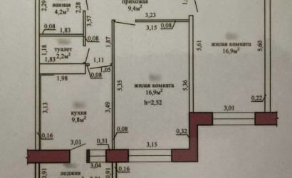 Купить 2-комнатную квартиру, Жлобин, Козлова, 31В. Фото 1