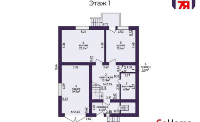 Купить дом, Слуцк, 14 Партизан 2-й пер., 6 соток. Фото 44