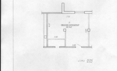 Продажа офиса, Минск, ул. Каменногорская, д. ,  36.5 кв.м.. Фото 1