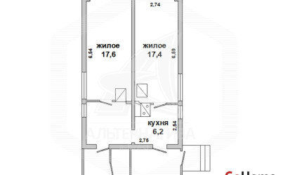 Купить 2-комнатную квартиру, Брест, Речица, ул. Писателя Смирнова. Фото 9