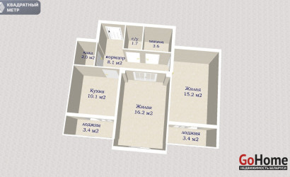 Купить 2-комнатную квартиру, Минск, ул. Школьная, д. 16 (Фрунзенский район). Фото 19