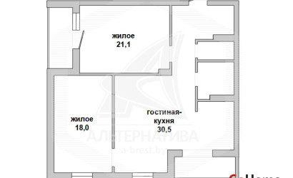 Купить 3-комнатную квартиру, Брест, Центр, ул. Гоголя. Фото 22