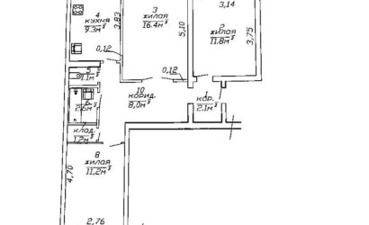 Купить 3-комнатную квартиру, Могилев, Кулибина, 3. Фото 16
