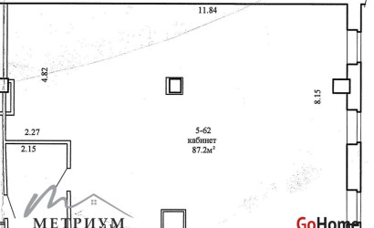 Аренда офиса, Минск, Фабрициуса ул., 8/Б/1,  87.2 кв.м.. Фото 5