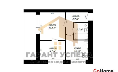 Купить 2-комнатную квартиру, Брест, ул. Кирова, д. . Фото 18