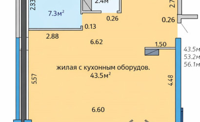 Купить 1-комнатную квартиру, Минск, Ратомская, 34 (Центральный район). Фото 30