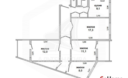 Купить 4-комнатную квартиру, Брест, Восток, ул. Гродненская. Фото 1