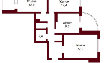 Купить 3-комнатную квартиру, Брест, ул. Волгоградская, д. . Фото 8