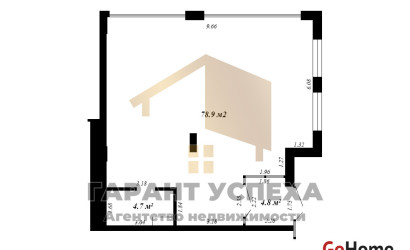 Аренда торгового помещения, Брест, ул. Гоголя, 88.4 кв.м.. Фото 4