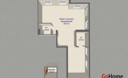 Купить 3-комнатную квартиру, Минск, Виталия Цвирко ул., 73(Советский район). Фото 2